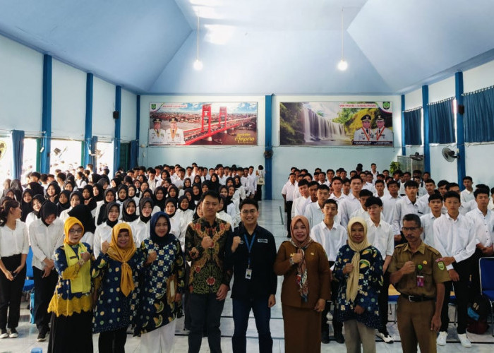 Pacu Siswa Menjadi Wirausaha Muda, SMKN 1 Lubuk Linggau Gandeng Indomaret Adakan Rekruitmen Karyawan