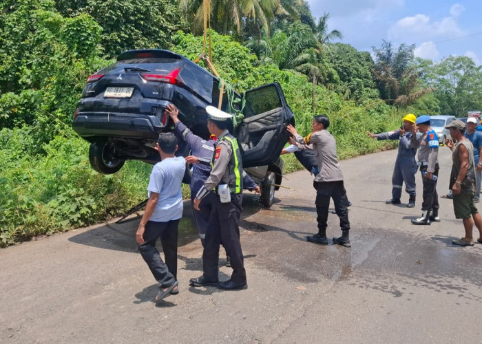Kronologis Mobil Rombongan Bank Mandiri Terjun Jurang di Jalur Musi Rawas PALI