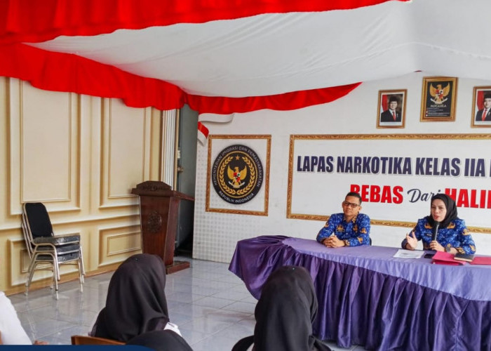 Sambut Idul Fitri 1447 H, Lapas Narkotika Muara Beliti Berikan Pengarahan kepada Peserta Magang