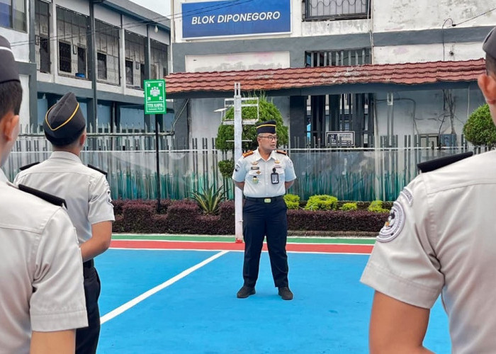 Lapas Lubuk Linggau Mengawali Hari dengan Disiplin, Integritas dan Semangat Pengabdian