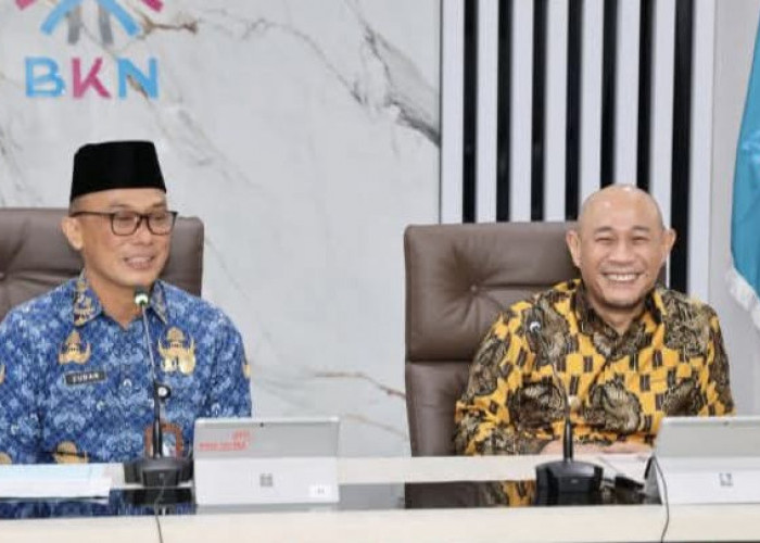 Kunker ke BKN, Wali Kota Lubuk Linggau Paparkan Strategi Manajemen Talenta ASN