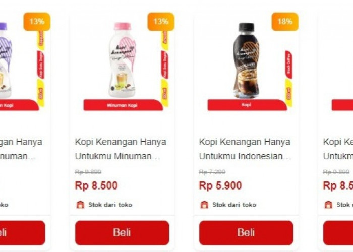 Battle Review Produk Kopi Kenangan Mantan di Indomaret dan Alfamart, Mana yang Lebih Enak