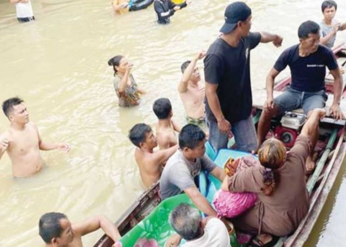 Banjir Musi Rawas Makan Korban Jiwa, Pelajar MTs Muara Kelingi Tewas Tenggelam