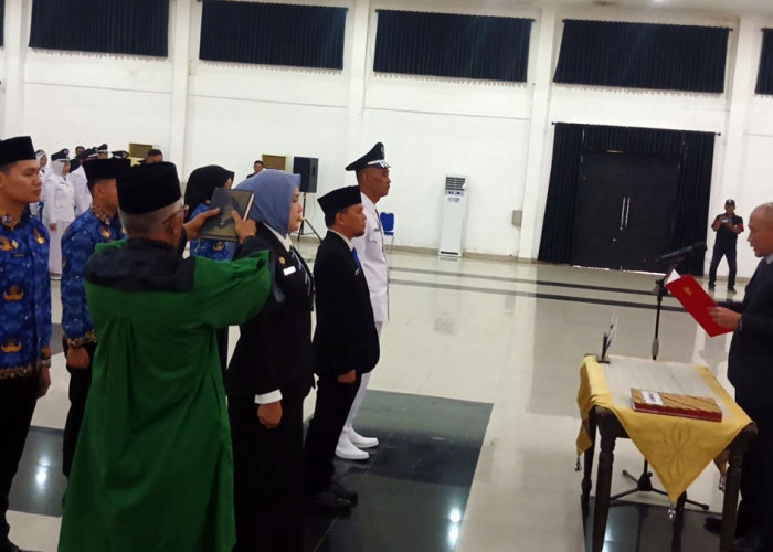 Wali Kota Lubuk Linggau Lantik 143 ASN, Ini Nama-namanya