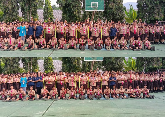 Peringati Hari Pramuka ke-65, SMP Xaverius Lubuk Linggau Gelar Upacara Tanamkan Jiwa Patriotisme 