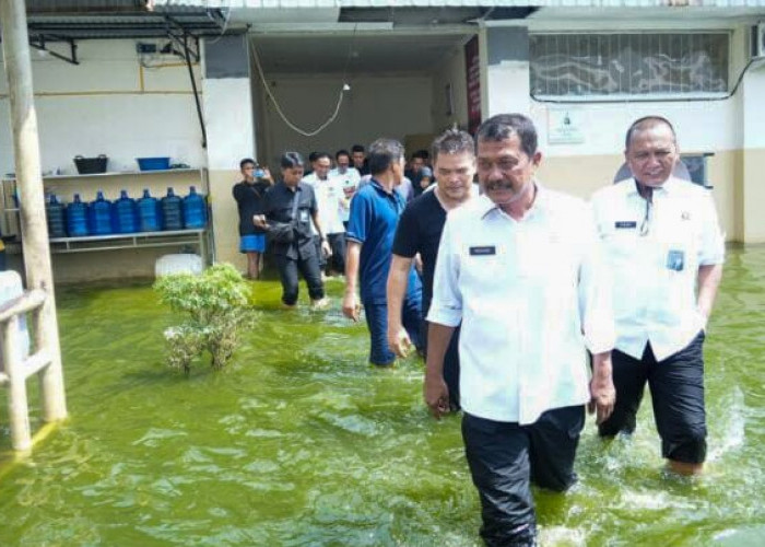 Respons Cepat Banjir Sumut, Dirjenpas Mashudi Turun ke Lokasi: Tinjau UPT Pemasyarakatan yang Terendam