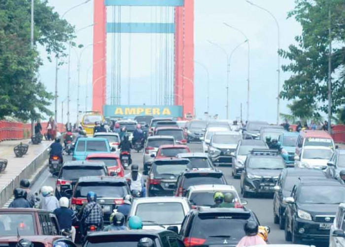 Wong Palembang Wajib Baca, Jembatan Ampera Ditutup, Mau Melintas Pilih Jembatan Lain Ya