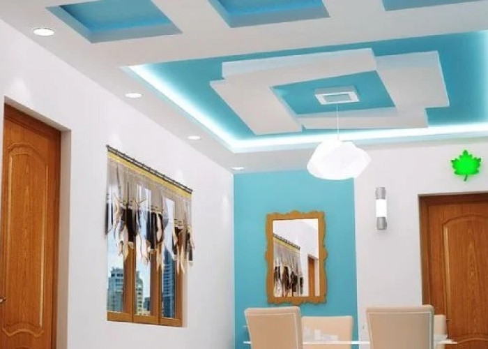 4 Kombinasi Warna untuk Plafon Gypsum Ruang Tamu yang Bisa Memberikan Kesan Visual dan Harmonis
