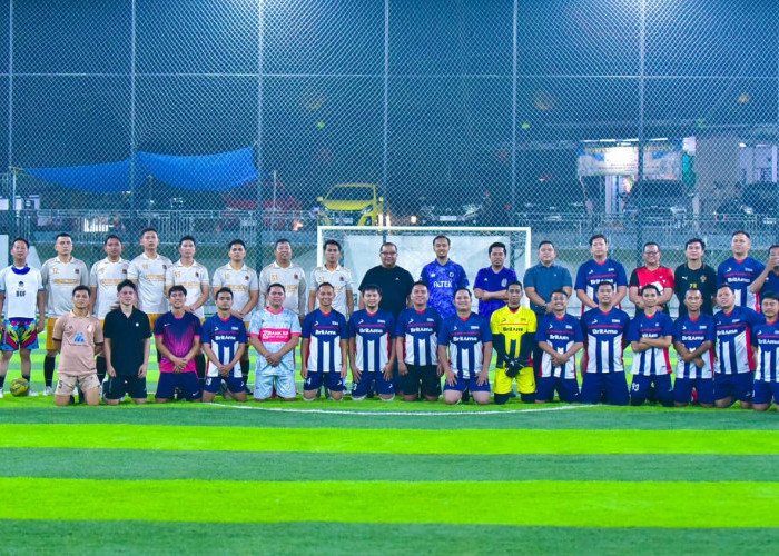 Lapas Lubuk Linggau dan BRI Gelar Fun Game Mini Soccer, Pererat Kebersamaan dan Sinergi