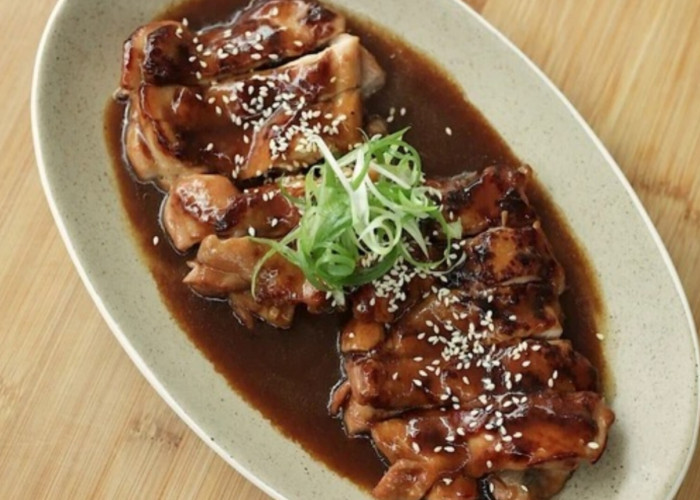 Cobain Hidang Spesial Chicken Teriyaki di Rumah Untuk Sajian Keluarga, Rasa Manis dan Gurih