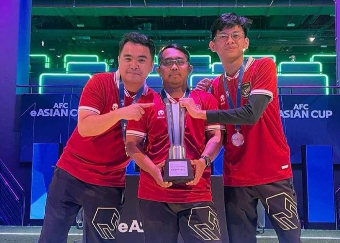 Kalahkan Jepang di Final, Timnas eFoodball Indonesia Juara AFC E-Asian Cup 2023 di Qatar
