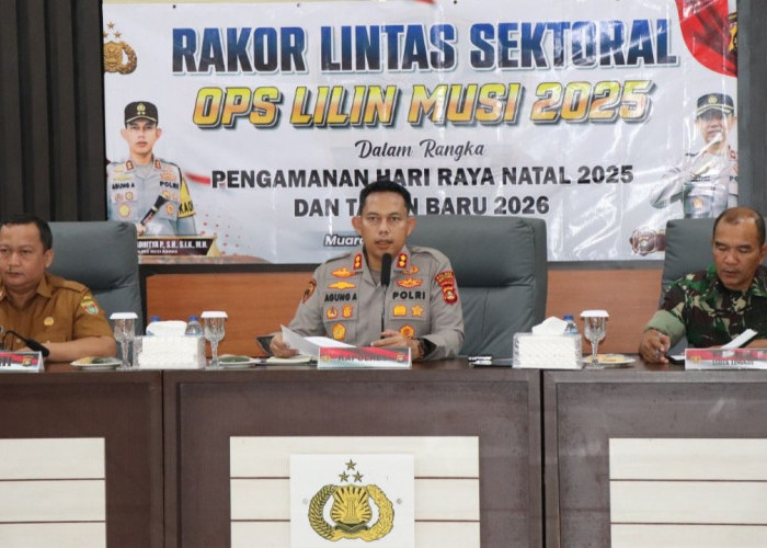 Operasi Lilin Musi 2025, ini 4 Titik Lokasi yang Jadi Perhatian Polres Musi Rawas Saat Nataru