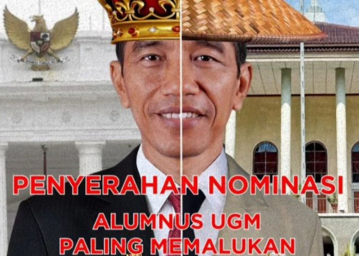 Berani, BEM UGM Pasang Baliho Jokowi Sebagai Alumnus Paling Memalukan, Kritik Pedas Ke Presiden Jokowi