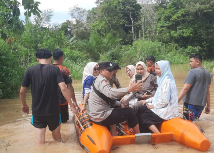 Update Banjir Yang Merendam Ratusan Rumah di Musi Rawas, 5 Titik Jalan Masih Tergenang Air 
