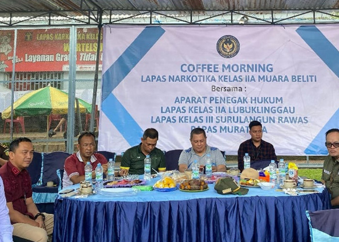 Wujud Akselerasi 13 Program Menteri Imipas, Lapas Narkotika Adakan Coffe Morning dan Senam Bersama