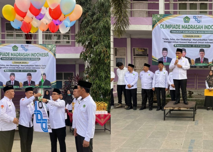 OMI 2026 Tingkat Musi Rawas Resmi Dibuka, Lahirkan Generasi Madrasah Unggul dan Berdaya Saing