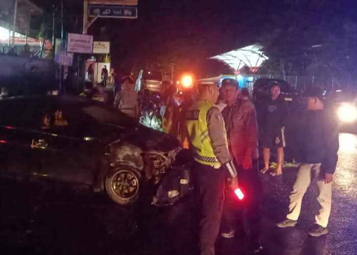 Mobil yang Terbakar Depan Bandara Silampari Lubuk Linggau Milik ASN, Soal Penyebab, Begini Penjelasan Polisi