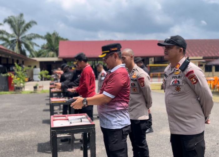 Gandeng Satbrimob Polda Sumsel Batalyon B Pelopor, Lapas Lubuk Linggau Tingkatkan Fisik dan Kedisiplinan