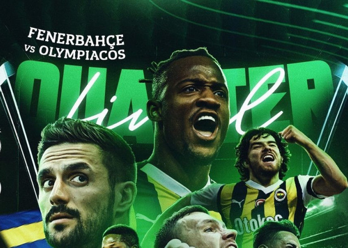 Prediksi Fenerbahce vs Olympiakos, Liga Konferensi Eropa, Jumat 19 April 2024, Kick Off 02.00 WIB