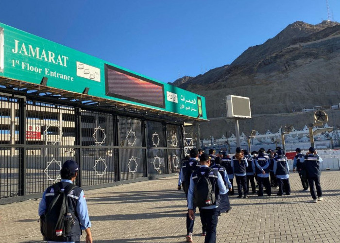 Ribuan Jamaah Haji Indonesia Bakal Lontar Jumrah di Lantai 3 Jamarat, Sudah Puluhan Petugas Disiagakan