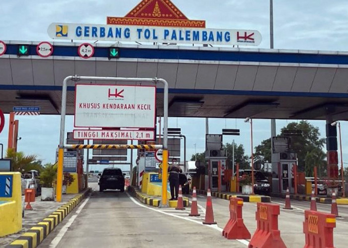 H-3 Lebaran 2025, Lalu Lintas Tol Lampung-Palembang Terpantau Ramai, Ini Kondisi Terkininya