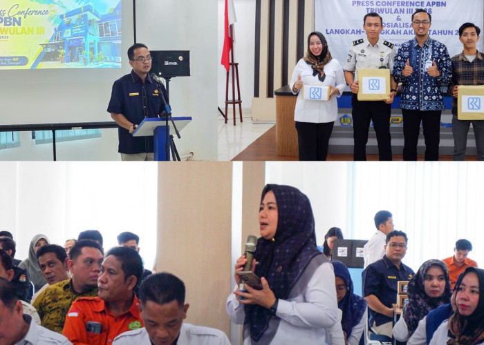 Kantor Pertanahan Musi Rawas Hadiri Press Conference APBN Triwulan III 2026 di KPPN Lubuk Linggau