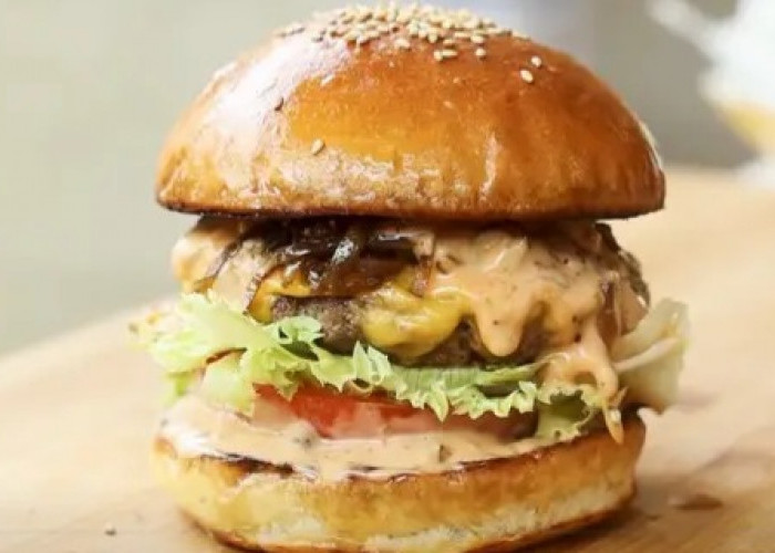 Resep Cheese Burger, Cocok Untuk Ide Jualan dan Pecinta Keju