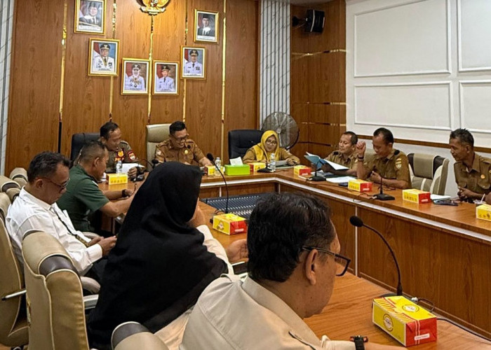 ATR/BPN Musi Rawas Bersama Pemkab Gelar Rapat Pencegahan Alih Fungsi Lahan