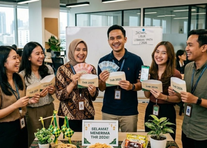Berdasarkan Masa Kerja, Begini Cara Hitung Nominal THR Lebaran Idul Fitri Karyawan Swasta