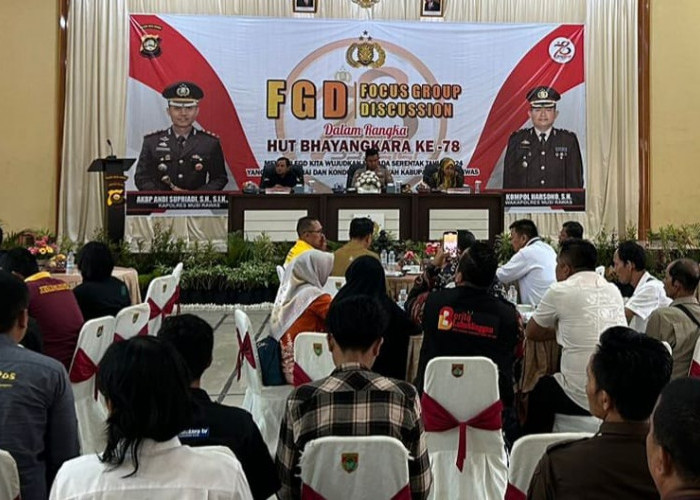 FGD HUT Bhayangkara, Ada Polisi Tidak Netral Pilkada Musi Rawas 2024, Laporkan 