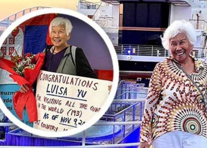 Wow! Nenek Usia 79 Tahun Berhasil Kelilingi ke 193 Negara di Dunia
