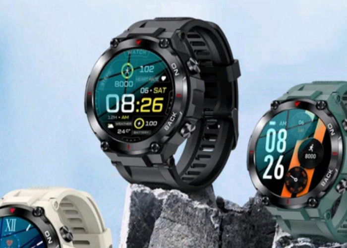 Buruan Cek! Smartwatch Mitimes K37 Punya Fitur GPS dengan Layar AMOLED, Harganya Hanya Segini