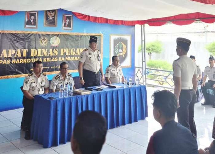 Lapas Narkotika Muara Beliti Perkuat Disiplin Pegawai, Herdianto: Integritas Jadi Kunci