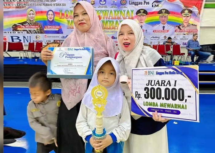 Keren! Siswa TK Baitul A’la Lubuk Linggau Juara 1 Lomba Mewarnai 2026, Kepsek: Lomba ini Banyak Manfaatnya