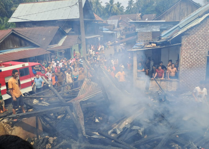 Alhamdulillah, Tuna Netra yang Berada di Rumah Terbakar di Selangit Musi Rawas Berhasil Diselamatkan