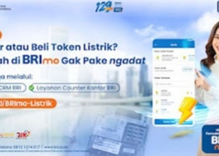 6 Cara Mudah Beli Token Listrik Melalui Aplikasi BRImo, ini Keuntungannya