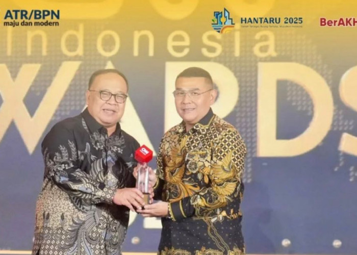 Kementerian ATR/BPN Raih Rural Development dan Regional Equity di CNN Indonesia Award 2025