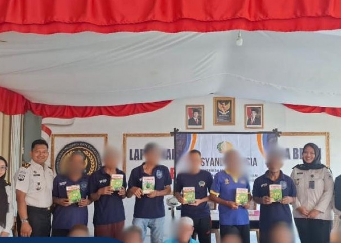 Lapas Narkotika Muara Beliti Peduli Lansia, Berikan Makanan Tambahan Bergizi untuk Warga Binaan