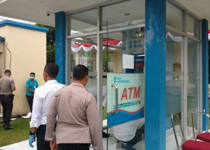 ATM Bank SumselBabel di Pemkab Empat Lawang Dibobol