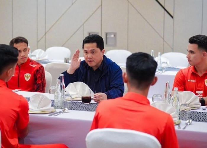 Usai Kemenangan Timnas Indonesia Dirampok Bahrain ini Pesan Erick Thohir