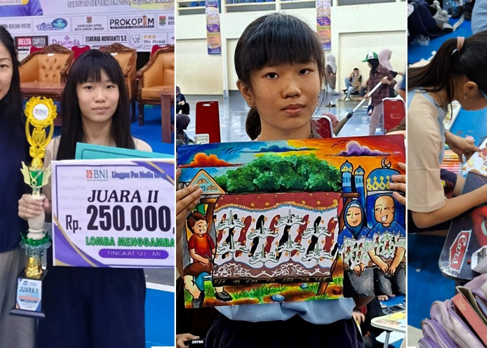 Helena Malvin Raih Juara 2 Lomba Menggambar Tingkat SD/MI 2026, Orang Tua Ungkap Sering Menang