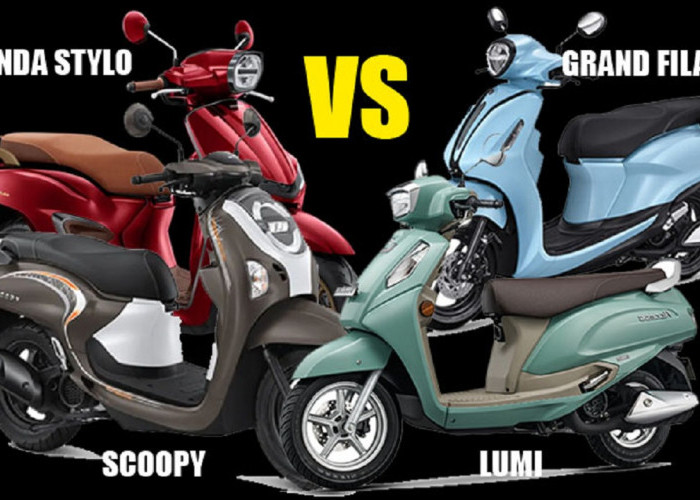 Perbandingan 4 Skutik Retro 2026: Honda Stylo 160 vs Grand Filano, Scoopy dan Suzuki Lumi, Mana Terbaik?
