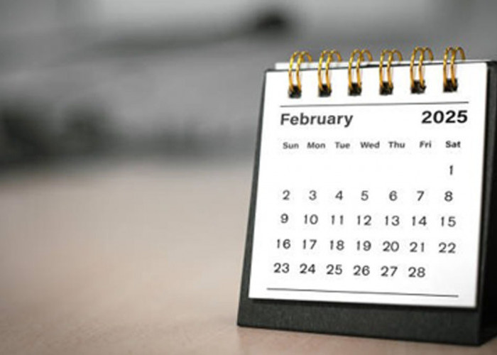 Kalender Februari 2025, Cek Daftar Tanggal Merah Serta Jadwal Libur Sekolah Akhir Bulan