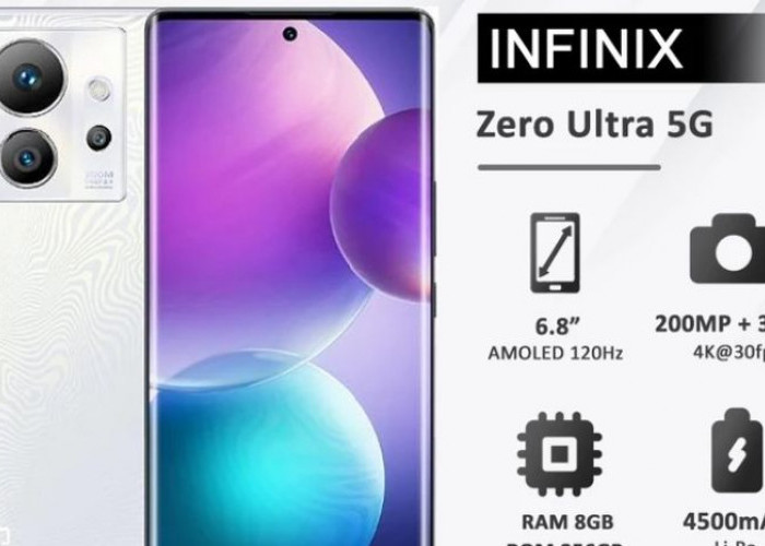 Infinix Zero Ultra: HP dengan Kamera Terbaik 2024, Cek Spesifikasi Lengkapnya