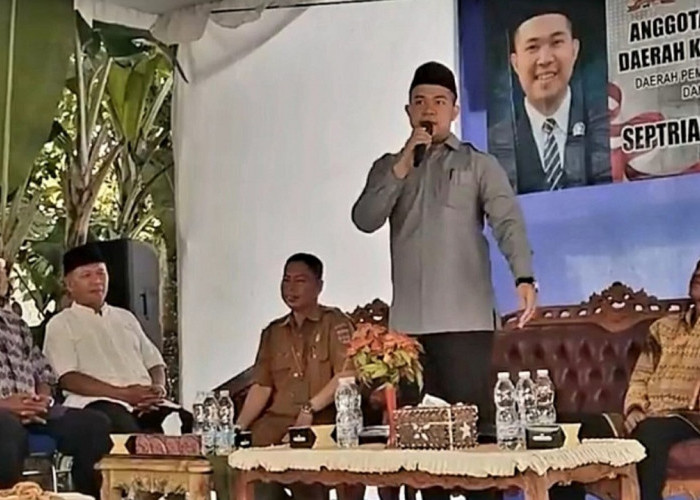 Serap Aspirasi Dapil Lubuk Linggau Selatan, Septrian Nugraha Gunawan Langsung Realisasikan Usulan Warga