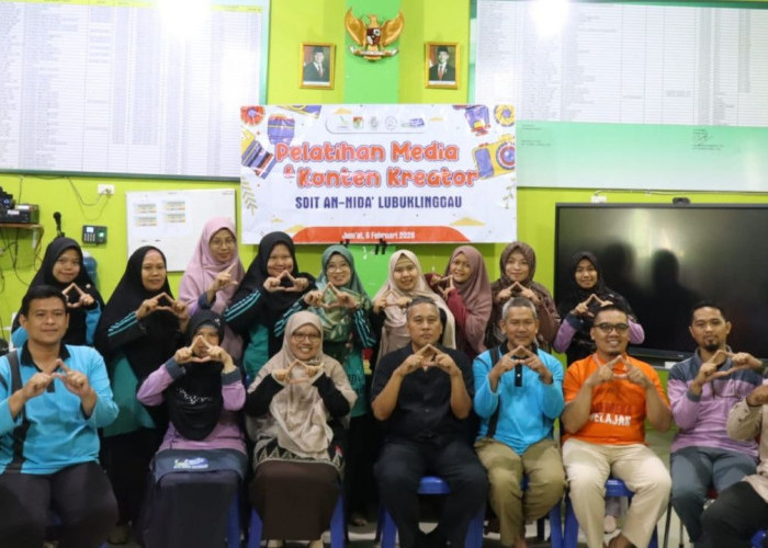 Linggau Pos Online Sharing Session Bersama SDIT An-Nida’ Lubuk Linggau, Soal Publikasi yang Menarik