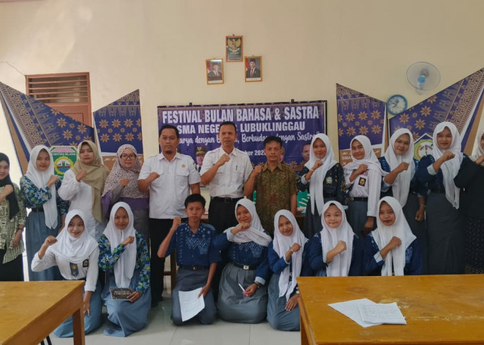Gali Potensi dan Bakat Siswa, SMAN 8 Lubuk Linggau Gelar Festival Bulan Bahasa dan Sastra 2026