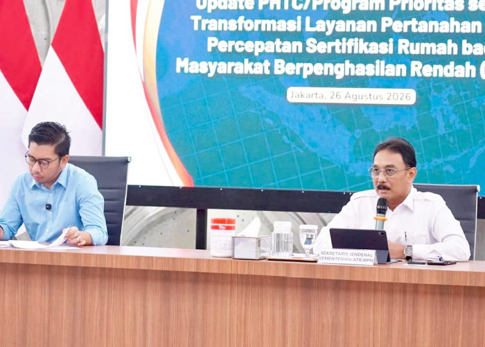 Kementerian ATR/BPN Kejar Sertipikasi 11 Juta Rumah MBR hingga 2029