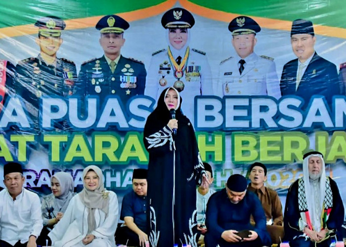 Pemkab Musi Rawas Gelar Buka Puasa Bersama dan Salat Tarawih Berjamaah, Ini Pesan Bupati Ratna Machmud