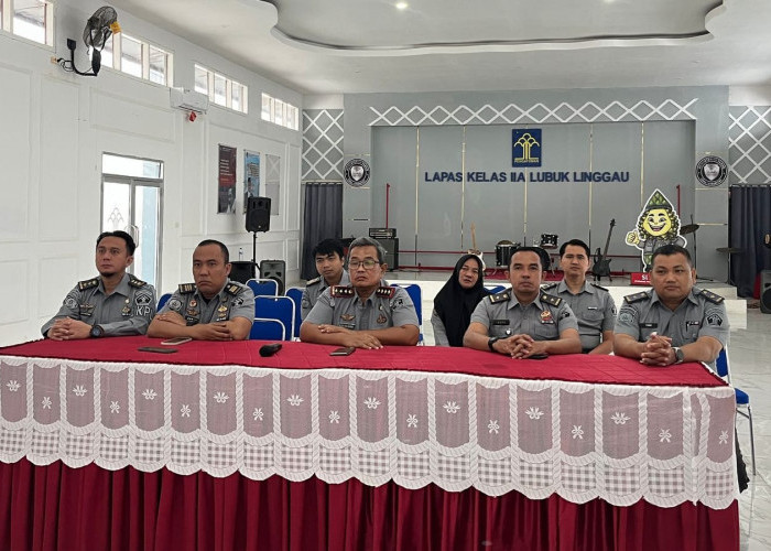 Lapas Lubuk Linggau Ikuti Zoom Sosialisasi Permenimipas dan Persiapan Lomba Dapur Sehat